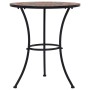 Mesa bistró de mosaico cerámica naranja/gris 60 cm von , Gartentische - Ref: Foro24-46717, Preis: 90,64 €, Rabatt: %