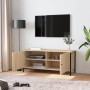 Mueble TV con puertas contrachapada roble Sonoma 102x35x45 cm von , TV-Möbel - Ref: Foro24-826291, Preis: 71,16 €, Rabatt: %