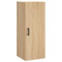 Armario de pared roble Sonoma 34,5x34x90 cm de , Aparadores - Ref: Foro24-828855, Precio: 54,95 €, Descuento: %