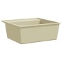 Fregadero de cocina con rebosadero granito beige de , Fregaderos - Ref: Foro24-147063, Precio: 162,90 €