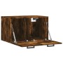 Armario de pared madera ingeniería roble ahumado 60x36,5x35 cm by , Lockers and storage cabinets - Ref: Foro24-830025, Price:...