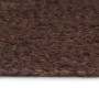 Alfombra de yute tejida a mano redonda marrón 90 cm by , Rugs - Ref: Foro24-133671, Price: 31,82 €, Discount: %