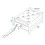 ProPlus Caja fuerte de seguridad de acero con llave 225x165x85mm de , Cajas fuertes - Ref: Foro24-400001, Precio: 40,56 €, De...