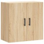 Armario de pared madera de ingeniería roble Sonoma 60x31x60 cm by , Lockers and storage cabinets - Ref: Foro24-829975, Price:...