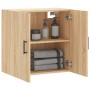 Armario de pared madera de ingeniería roble Sonoma 60x31x60 cm by , Lockers and storage cabinets - Ref: Foro24-829975, Price:...