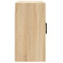 Armario de pared madera de ingeniería roble Sonoma 60x31x60 cm by , Lockers and storage cabinets - Ref: Foro24-829975, Price:...