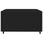 Juego de jardín con cojines 4 piezas ratán sintético negro by , Outdoor sofas - Ref: Foro24-319799, Price: 221,42 €, Discount: %