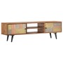Mueble de TV madera maciza de acacia 140x30x40 cm von , TV-Möbel - Ref: Foro24-247682, Preis: 330,00 €, Rabatt: %