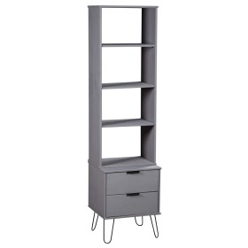 Estantería New York madera maciza de pino gris von , Bücherregale und Regale - Ref: Foro24-321142, Preis: 80,88 €, Rabatt: %