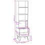 Estantería New York madera maciza de pino gris by , Bookcases and shelves - Ref: Foro24-321142, Price: 80,88 €, Discount: %