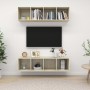 Muebles de salón de pared 2 uds madera ingeniería roble Sonoma von , TV-Möbel - Ref: Foro24-3079784, Preis: 118,64 €, Rabatt:...