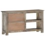 Mueble de TV de madera maciza de mango 100x30x55 cm | Foro24.es | Tu tienda online para hogar, jardín y más Foro24.es