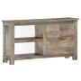 Mueble de TV de madera maciza de mango 100x30x55 cm | Foro24.es | Tu tienda online para hogar, jardín y más Foro24.es