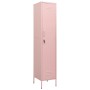 Armario taquilla de acero rosa 35x46x180 cm von , Schließfächer und Lagerschränke - Ref: Foro24-336256, Preis: 194,54 €, Raba...