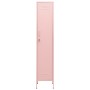 Armario taquilla de acero rosa 35x46x180 cm von , Schließfächer und Lagerschränke - Ref: Foro24-336256, Preis: 194,54 €, Raba...