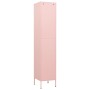 Armario taquilla de acero rosa 35x46x180 cm von , Schließfächer und Lagerschränke - Ref: Foro24-336256, Preis: 194,54 €, Raba...