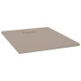 Plato de ducha SMC marrón 100x80 cm by , Shower trays - Ref: Foro24-148927, Price: 170,68 €, Discount: %