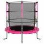 Cama elástica con red de seguridad redonda azul 140x160 cm von , Trampoline - Ref: Foro24-92955, Preis: 131,89 €, Rabatt: %