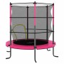 Cama elástica con red de seguridad redonda azul 140x160 cm von , Trampoline - Ref: Foro24-92955, Preis: 131,89 €, Rabatt: %