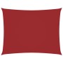 Toldo de vela rectangular tela Oxford rojo 5x6 m de , Sombrillas - Ref: Foro24-135659, Precio: 73,81 €, Descuento: %