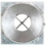 Picas de tierra 6 unidades acero galvanizado plateado 8x61 cm de , Puntas para anclaje en el suelo - Ref: Foro24-145430, Prec...