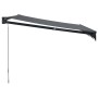 Toldo retráctil aluminio y tela gris antracita 3x2,5 m von , Markisen - Ref: Foro24-3154461, Preis: 200,32 €, Rabatt: %