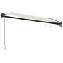 Toldo retráctil aluminio y tela color crema 4,5x3 m von , Markisen - Ref: Foro24-3154454, Preis: 295,23 €, Rabatt: %