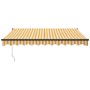 Toldo retráctil aluminio y tela blanco y amarillo 3x2,5 m von , Markisen - Ref: Foro24-3154456, Preis: 186,67 €, Rabatt: -5%%