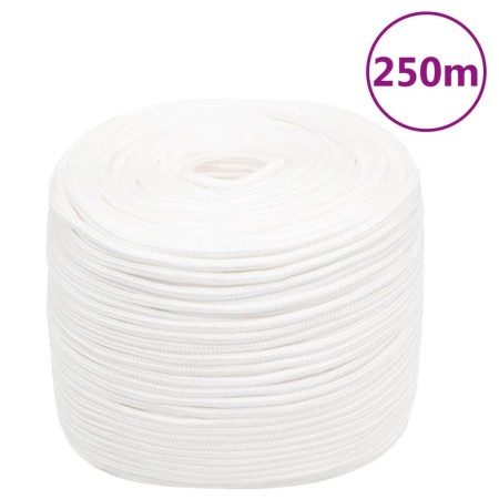 Cuerda de barco polipropileno blanco intenso 6 mm 250 m von , Seile und Metallschnüre - Ref: Foro24-152552, Preis: 38,95 €, R...