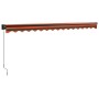 Toldo retráctil aluminio y tela naranja y marrón 4x3 m von , Markisen - Ref: Foro24-3154468, Preis: 239,37 €, Rabatt: %