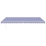 Toldo retráctil automático azul y blanco 5x3 m von , Markisen - Ref: Foro24-3154475, Preis: 454,83 €, Rabatt: %