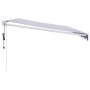 Toldo retráctil automático azul y blanco 5x3 m von , Markisen - Ref: Foro24-3154475, Preis: 454,83 €, Rabatt: %