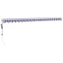Toldo retráctil automático azul y blanco 5x3 m von , Markisen - Ref: Foro24-3154475, Preis: 454,83 €, Rabatt: %