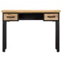 Mesa escritorio madera maciza de mango 110x50x76 cm de , Escritorios - Ref: Foro24-247758, Precio: 306,31 €, Descuento: %