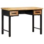 Mesa escritorio madera maciza de mango 110x50x76 cm de , Escritorios - Ref: Foro24-247758, Precio: 306,31 €, Descuento: %
