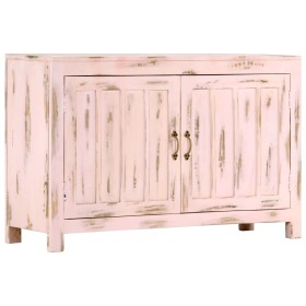 Aparador de madera maciza de mango rosa claro