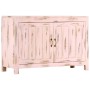 Aparador de madera maciza de mango rosa claro 110x35x70 cm de , Aparadores - Ref: Foro24-247764, Precio: 350,86 €, Descuento: %