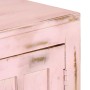 Aparador de madera maciza de mango rosa claro 110x35x70 cm de , Aparadores - Ref: Foro24-247764, Precio: 350,86 €, Descuento: %