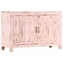 Aparador de madera maciza de mango rosa claro 110x35x70 cm de , Aparadores - Ref: Foro24-247764, Precio: 350,86 €, Descuento: %