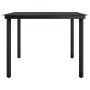 Juego de comedor para jardín 9 piezas negro by , Garden sets - Ref: Foro24-3099382, Price: 601,38 €, Discount: %