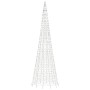 Árbol de Navidad en asta de bandera 1534 LED blanco frío 500 cm by , Christmas lights - Ref: Foro24-358117, Price: 94,66 €, D...