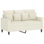 Juego de sofás con cojines 3 piezas terciopelo crema von , Sofas - Ref: Foro24-3201738, Preis: 576,78 €, Rabatt: -5%%