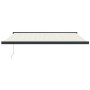 Toldo retráctil aluminio y tela color crema 4x3 m by , Awnings - Ref: Foro24-3154553, Price: 509,45 €, Discount: %