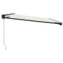 Toldo retráctil aluminio y tela color crema 4x3 m by , Awnings - Ref: Foro24-3154553, Price: 509,45 €, Discount: %