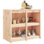 Mueble de cocina de exterior madera maciza de pino 106x55x92 cm von , Küchenschränke - Ref: Foro24-832353, Preis: 188,02 €, R...