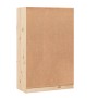 Estantería de madera maciza de pino 70x33x110 cm by , Bookcases and shelves - Ref: Foro24-836141, Price: 106,36 €, Discount: %