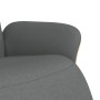 Sillón reclinable con reposapiés tela gris oscuro by , Armchairs - Ref: Foro24-356602, Price: 219,41 €, Discount: %