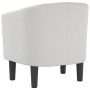 Sillón cuero sintético blanco by , Armchairs - Ref: Foro24-356488, Price: 176,67 €, Discount: %