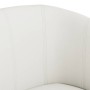 Sillón cuero sintético blanco by , Armchairs - Ref: Foro24-356488, Price: 176,67 €, Discount: %