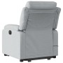 Sillón de masaje reclinable de pie de tela gris claro de , Sillones - Ref: Foro24-3204992, Precio: 284,19 €
